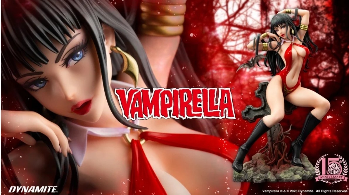 Kotobukiya SV370 VAMPIRELLA – VAMPIRELLA BISHOUJO STATUE 1/7 Pre-Painted PVC Statue