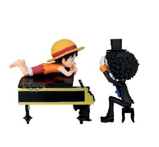 [Pre-Order:2025.09]ONE PIECE WORLD COLLECTABLE FIGURE LOG STORIES-MONKEY D.LUFFY & BROOK-“THATxS GREAT!! AFTER ALL THIS TIME, HE’S STILL??!!!”