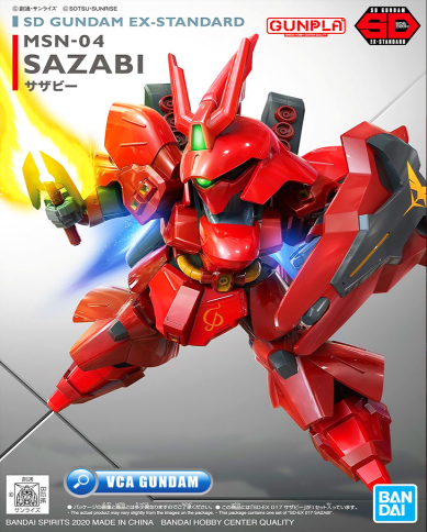 SD GUNDAM EX-STANDARD SAZABI